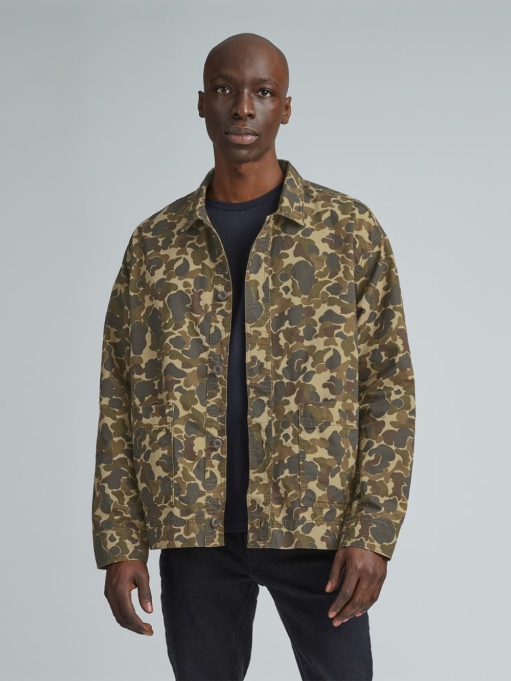 Everlane Men's Camo Shirt Jacket